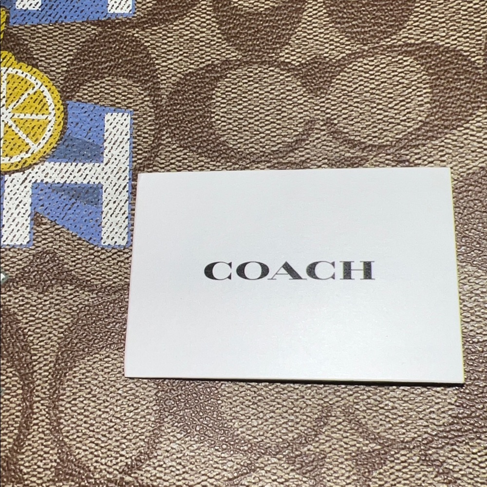 Pride Coach Signature City Tote and Slim Wallet Radial Rainbow Signature Canvas - Picture 9 of 13